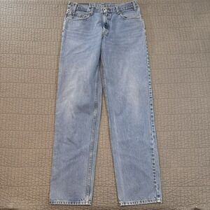 Vintage Y2K Levi's 550 Jeans Men 36x36 (35x35) Blue Relaxed Fit Denim Faded Wash